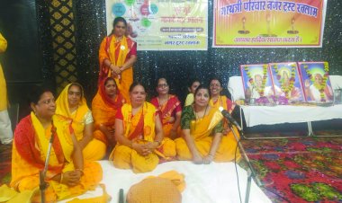 शक्ति नगर क्षेत्र के 26 घरों में एक साथ गूंजे यज्ञाहुति मंत्रो के स्वर...