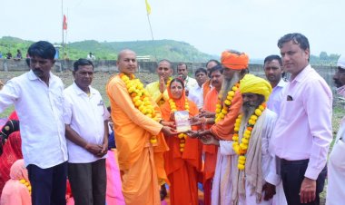 स्नेह यात्रा का जनजातीय ग्रामों हेवड़ादामा, कुंदनपुर, लूखीपाड़ा, केलकच्छ आदि गांवो में हुआ भव्य स्वागत