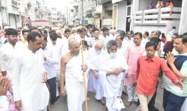 आचार्य श्री विजय कुलबोधि सूरीश्वरजी म.सा. की निश्रा में निकला 290 तपस्वियों का भव्य जुलूस