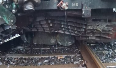 रतलाम: बेपटरी हुई यात्री गाड़ी, बड़ा हादसा टला