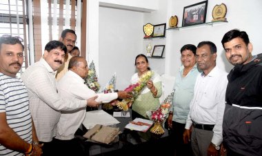कृषि उपसंचालक के पद पर नीलम चौहान ने किया पद ग्रहण, खाद बीज दवाई विक्रेता संघ ने किया स्वागत