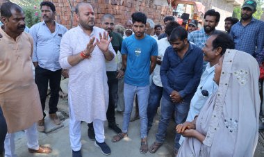 निर्दलीय प्रत्याशी जीवनसिंह ने किया गांवों में प्रचार, जनता की समस्याओं से हुए रुबरु