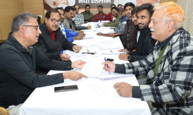 खेल चेतना मेला ओर रैली को लेकर आयोजन समिति ने बैठक ली