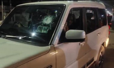 जिले में चलती गाड़ियों पर पत्थरबाजी की घटनाएं बड़ी  अब पूर्व विधायक की गाड़ी पर हमला, पुलिस ने शुरू की जांच
