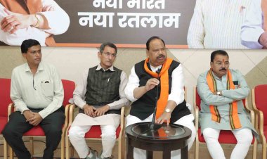 झाबुआ के जनजातीय सम्मेलन में रतलाम की तीन सीटों से जाएंगे 20 हजार जनजाति बंधु -11 फरवरी को होने वाले महा सम्मेलन में प्रधानमंत्री मोदी करेंगे चुनावी शंखनाद, तैयारियों को लेकर मंत्री काश्यप ने बताई कार्ययोजना