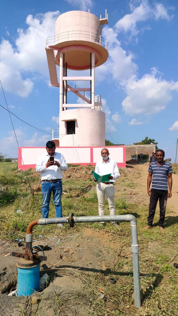 जल जीवन मिशन के कार्यों का किया जा रहा है जिओ टेगिंग