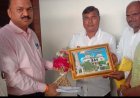 कलेक्टर का प्राचीन धरोहर की स्मृति से किया स्वागत