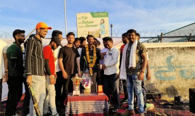 प्लास्टिक बाल टूर्नामेंट पर जावरा की टीम ने जमाया कब्जा, 45 रन से जीता मैच , घटला की टीम फाइनल में 13 रन पर हुई आल आउट