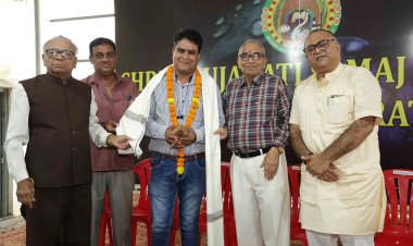 गुजराती समाज ने किया दानदाताओं, इंजीनियरों और शिक्षकों का सम्मान - ट्रस्ट मंडल में गुस्ताद अंकलेसरिया शामिल