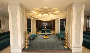 अमृत गार्डन की फेरों के लिए ट्रेडिशनल लुक में सुसज्जित मण्डप हॉल की सौगात