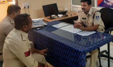 आनन्द बागवान बने धामनोद चौकी प्रभारी, पद ग्रहण किया