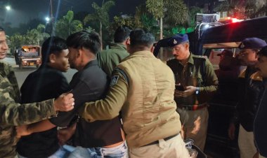 रात में बेवजह घुमने वालों की चैकिंग जारी, संदिग्धों को थाने लाया जा रहा -चैकिंग में युवको के पास से चाकू भी मिले, रात के अपराध रोकने के लिए पुलिस चला रही है मुहिम