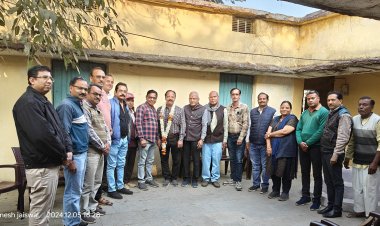 नवागत बीआरसीसी हाडा का म.प्र.शिक्षक संघ ने किया स्वागत