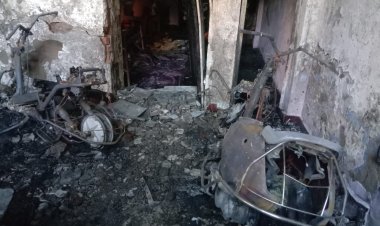 इलेक्ट्रॉनिक स्कूटी में चार्जिंग के दौरान हुआ ब्लास्ट  – हादसे में मृत बच्ची के नाना और एक बहन भी झुलसी