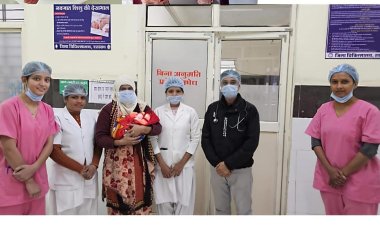 नवजात शिशु गण चिकित्सा इकाई में शिशु के वजन में बढ़ोतरी, स्वास्थ्य सुविधाएं बेहतर बनाने में जुटा अस्पताल प्रशासन