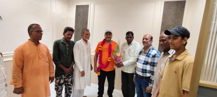 रतलाम पहुंचे मशहूर संगीतकार साजिद अली खान, मीर समाज ने किया भव्य स्वागत, संगीत और समाज सेवा पर हुई चर्चा