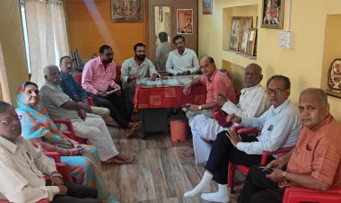 महलवाड़ा अधिग्रहण के लिए फिर सौंपेंगे ज्ञापन - श्री राजपूत नवयुवक मंडल न्यास रतलाम की बैठक आयोजित