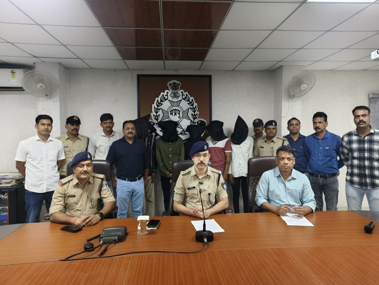 देवलजी का md तस्कर पुलिस की गिरफ्त में, 14 लाख की MD के साथ आगर के 4 युवक गिरफ्तार