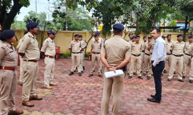 एसपी ने दिए अमले को निर्देश, त्यौहार पर पुलिस दिखाए सक्रियता, चाकू और चोर को पकड़ने पर मिलेगा इनाम!