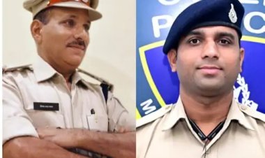 पुलिस में बेहतर सेवाएं देने पर सम्मानित हुए दो पुलिसकर्मी