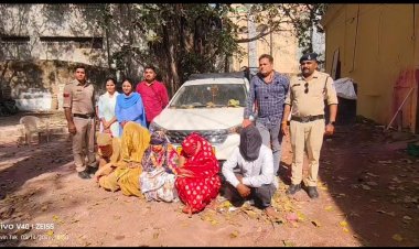 दशामाता पूजा के दौरान चेन चुराने वाली महिला गैंग इंदौर की निकली,एक नाबालिग समेत छ: लोग गिरफ्तार, सीसीटीवी और तकनीकी जांच से मिली सफलता