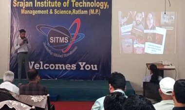 नवाचार की उड़ान: सृजन महाविद्यालय के विद्यार्थियों ने पेश किए समाज बदलने वाले आइडिया