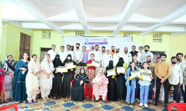 महात्मा गांधी स्कूल में समर कैंप का समापन, 95 विद्यार्थियों ने लिया प्रशिक्षण - अंजूमन सदर ने कहा - सैय्यद शौकत अली फ्यूचर फाउंडेशन कॉलेज खोलने की पहल करें, वे जमीन आवंटन के लिए प्रयास करेंगे