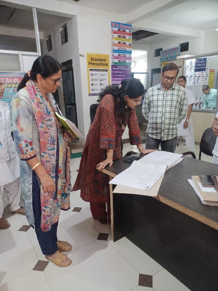 संजीवनी क्लिनिक पर खुली लापरवाही की पाले, एक्सपायरी दवा रखी थी -जिला पंचायत सीईओं ने शहरी स्वास्थ्य केंद्रों का औचक निरीक्षण किया, मरीजो से भी लिया फिडबैक