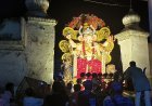 जावरा में भारी पुलिस बल के बीच गणेश प्रतिमाएं पहुंची कर्बला मैदान, रैपिड एक्शन फोर्स सहित डीआईजी-एसपी ने संभाला  मोर्चा, सुरक्षा के लिए कई कंपनियों रही तैनात