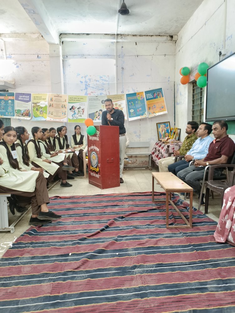 शिवपुर सरकारी स्कूल में मनाया उमंग है तो जिंदगी में रंग है” थीम पर मनाया उमंग दिवस