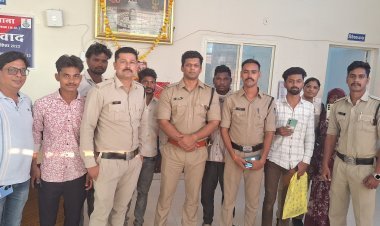 दीनदयाल नगर पुलिस ने  4.25 लाख के 17 गुम मोबाइल बरामद कर मालिकों को लौटाए, मोबाइल वापस पाकर खिले आवेदकों के चेहरे