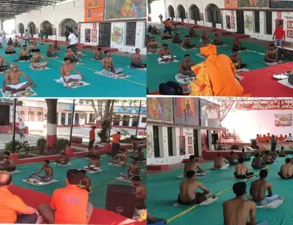 जिला जेल में बंदियों ने विधि-विधान से किया तर्पण -घर से दूर बंदियों ने जेल परिसर में ही किया श्राद्ध कर्म, जेल प्रशासन ने कराई विशेष व्यवस्था
